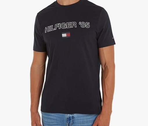 chollo Tommy Hilfiger Camisetas de Manga Corta para Hombre (Tallas XS a XXXL)