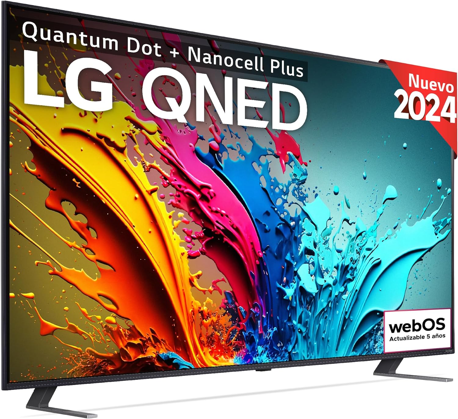 chollo LG 86QNED85T6C 86'', 4K QNED, Smart TV, HDR10, WebOS24, Serie 85, Procesador Alta Potencia, Dolby Digital Plus
