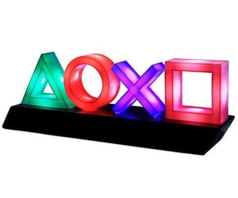 chollo Paladone- Lámpara Playstation Icons con 3 Modos de luz - lámpara que reacciona al ritmo de la música 