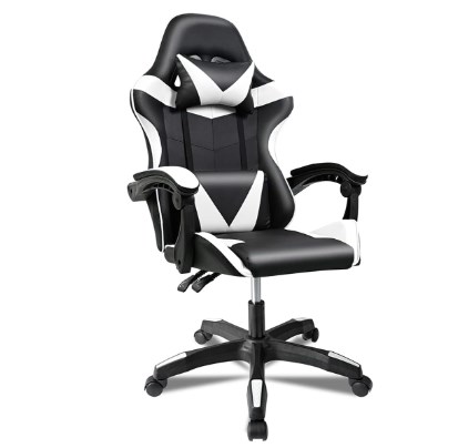 chollo Silla Gaming Ergonómica con Cojín Lumbar y Cervical. Regulable en Altura y reclinable