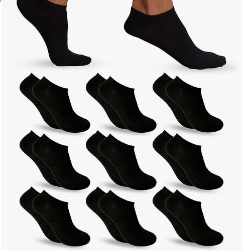 chollo Pack 9 Calcetines Tobilleros para Hombre