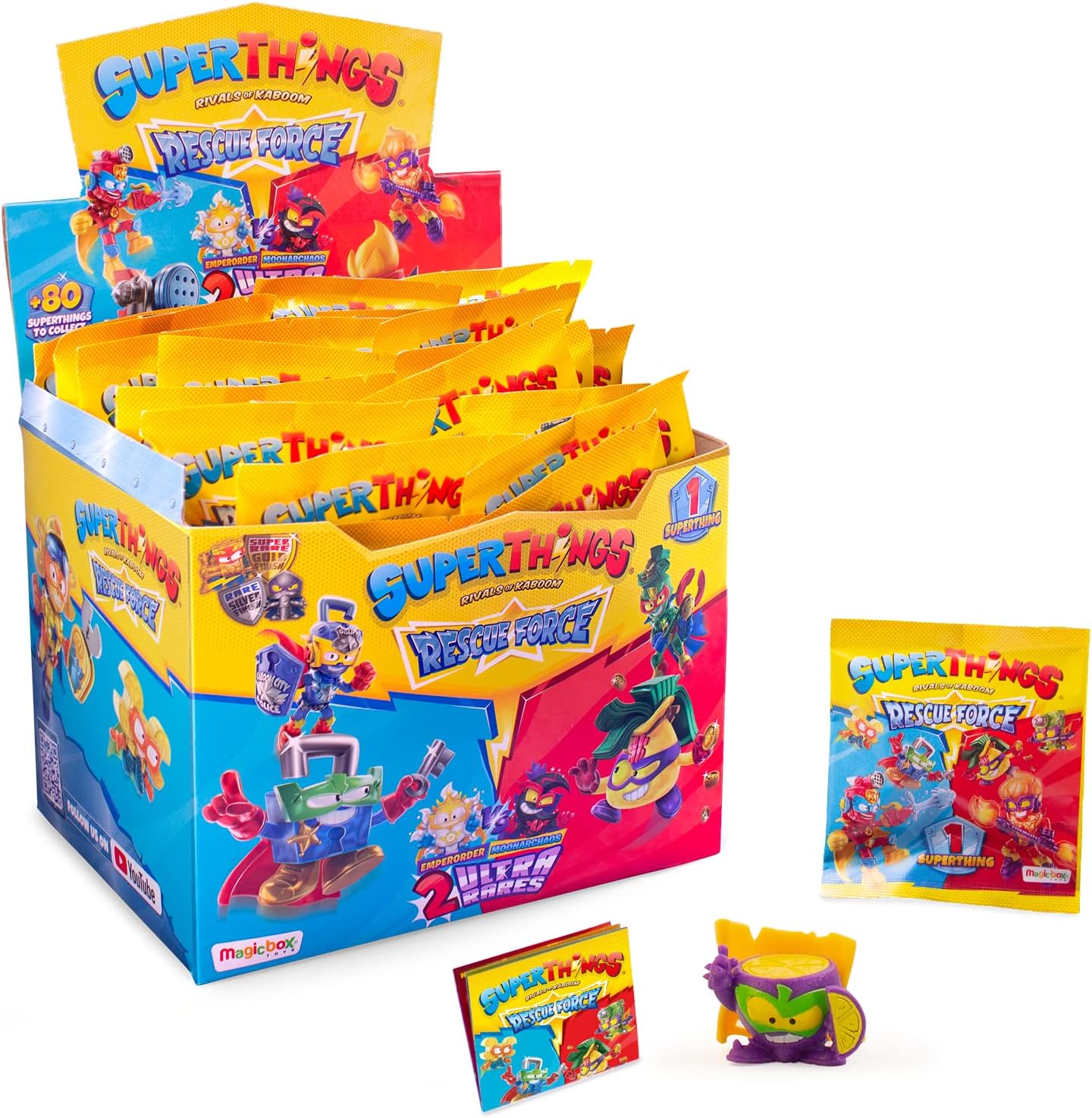 chollo SUPERTHINGS RIVALS OF KABOOM Rescue Force - Display 8x50 One Pack