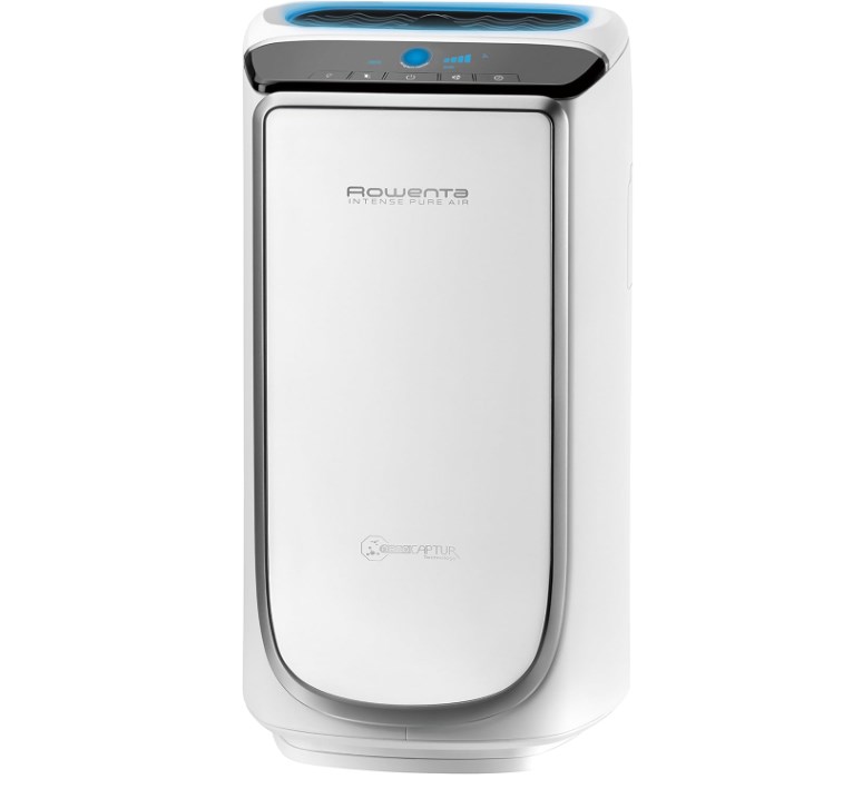 chollo Rowenta Intense Pure Air PU4020, Purificador de aire, hasta 60 m2 con sensores del nivel de contaminación, 4 niveles de filtración y tecnología NanoCaptur para sustancias contaminante