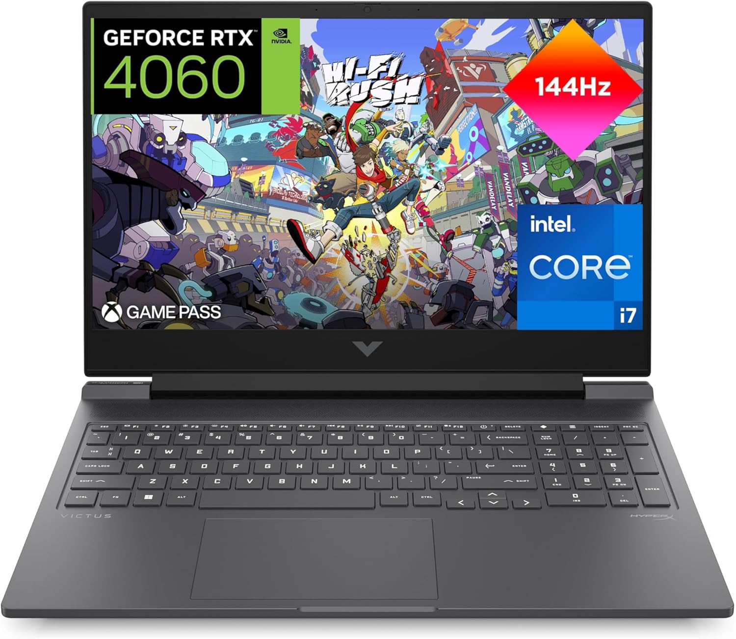 chollo HP Victus 16-r1005ns - Ordenador portátil Gaming de 16.1'' (Intel Core i7-14700HX, 16GB RAM, 1TB SSD, NVIDIA GeForce RTX 4060 Graphics, Sin Sistema Operativo) Negro