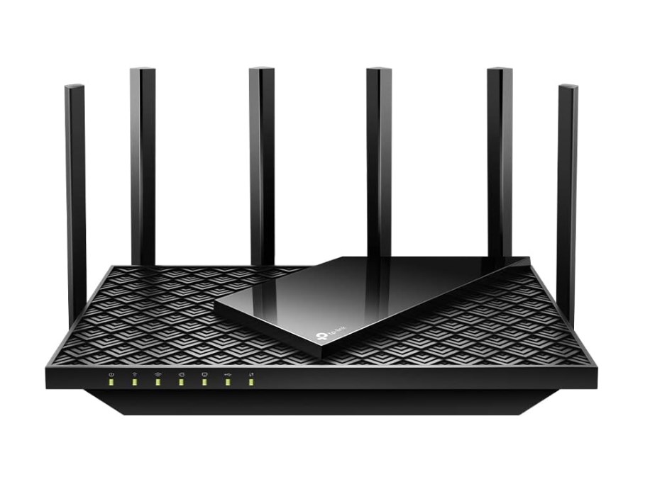 chollo TP-Link Archer AX72 Pro - Router Wi-Fi 6 AX5400, 2.5G Multi-Gigabit Puertos, Banda de 160 MHz, Fem de Alta Potencia, 6 × Antenas, Formación de Haces, VPN, Puertos USB 3.0