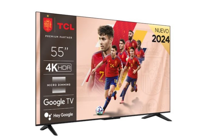 chollo Televisión LED 55'' TCL 55P61B 4K UHD Smart TV