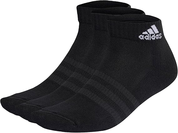 chollo adidas Unisex adulto Cushioned Sportswear Ankle - 3 Pares de Calcetines