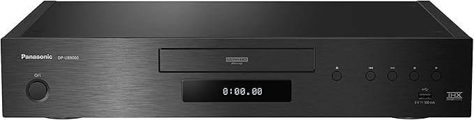 chollo Panasonic DP-UB9000 Ultra HD 4K Pro HDR Reproductor de BLU-Ray, 2 HDMI, HDR10+, HLG, Dolby Vision, Certificación THX, 7.1 Surround