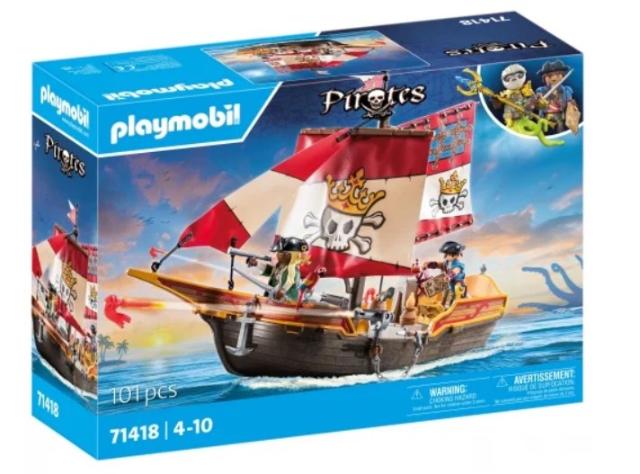 chollo Barco Pirata de Playmobil