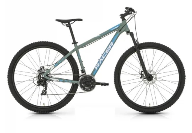 chollo Bicicleta Racer 29'' FD 295, Talla Cuadro L, 21 Velocidades, Gris/Azul