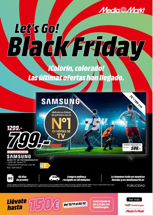 chollo Folleto del Black Friday de Mediamarkt