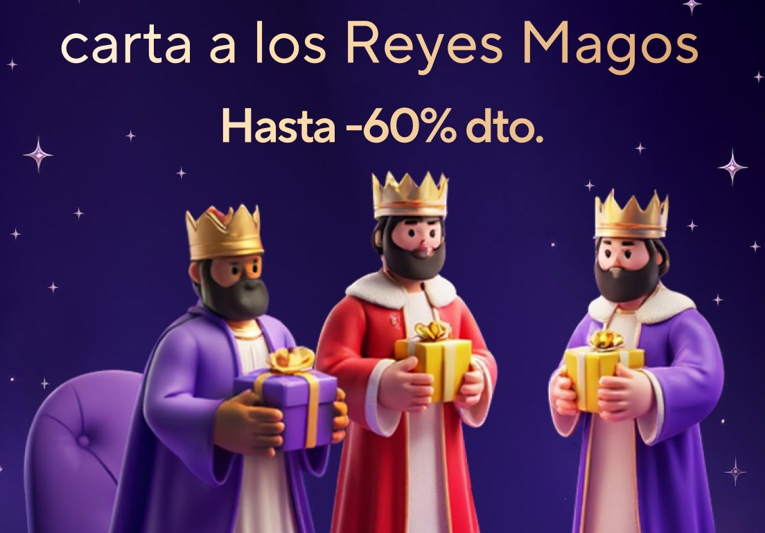 chollo -60% en la Carta a los Reyes Magos