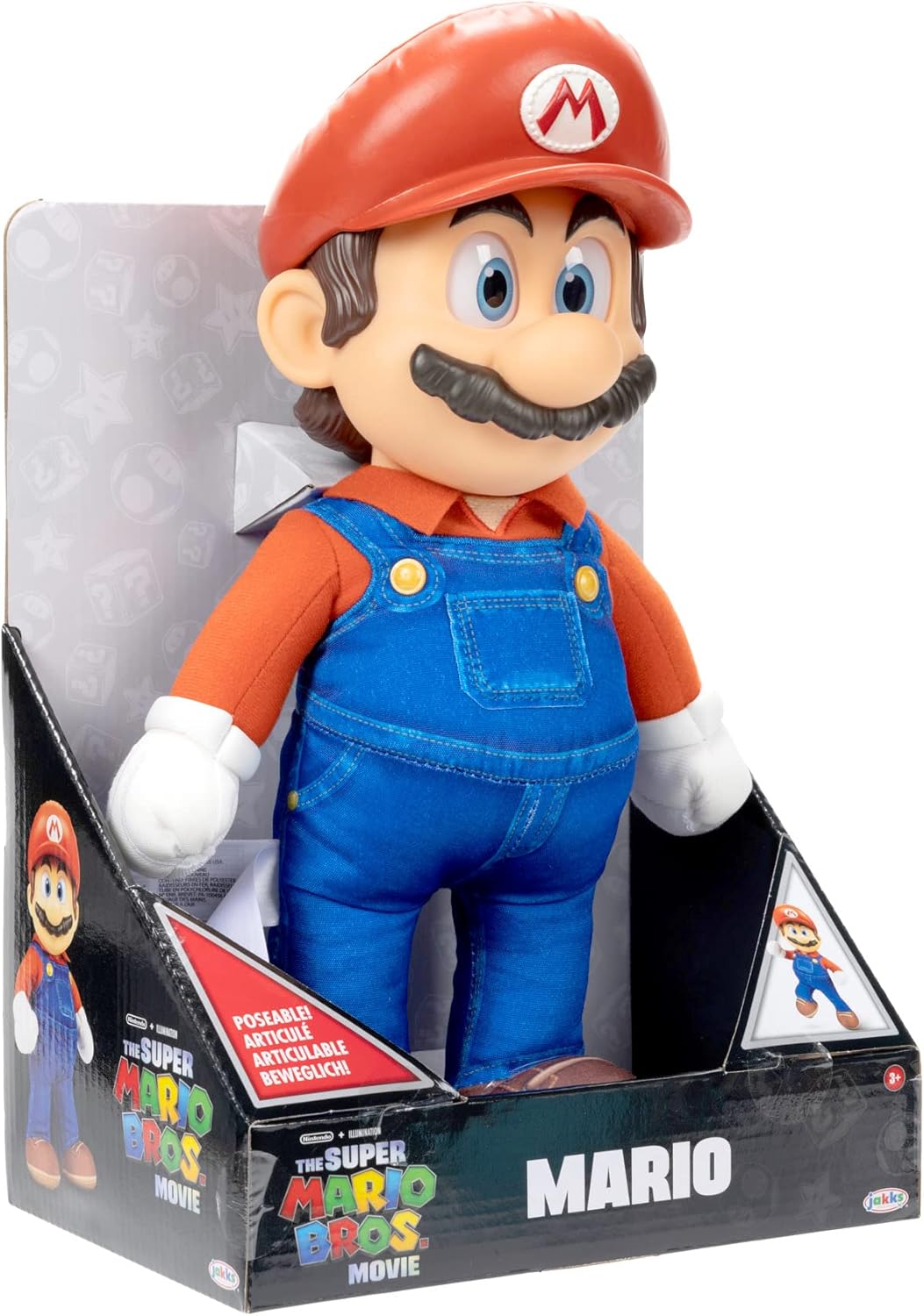 chollo Super Mario - Peluche de 35 cm Totalmente Articulado