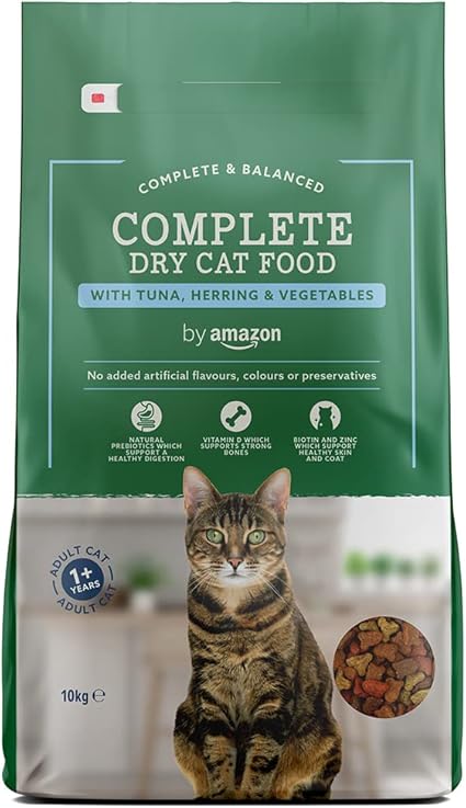 chollo Pack 10 Kg Alimento Seco Completo para Gatos Adultos con Atún y Arenque