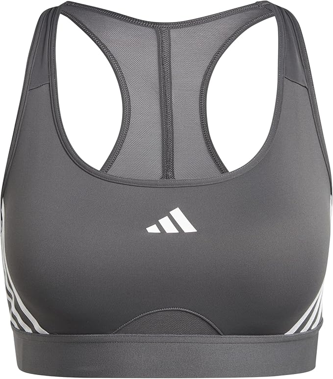 chollo adidas Powerimpact 3-Stripes Bra Sujetador Deportivo Mujer (Pack de 1)