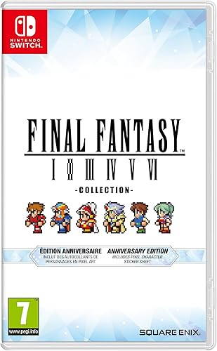 chollo Square Enix Final Fantasy I-VI Collection Anniversary Edition