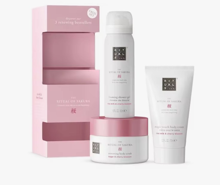 chollo Cosmética Corporal Rituals THE RITUAL OF SAKURA TRIAL SET