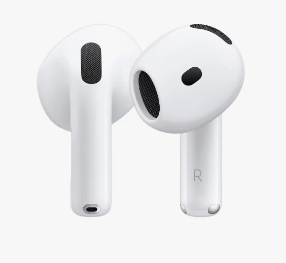 chollo Apple AirPods 4, Auriculares inalámbricos, Bluetooth, con Audio Espacial Personalizado, Resistentes al Agua y el Sudor, Estuche de Carga USB-C, Chip H2 y hasta 24 Horas de Autonomía