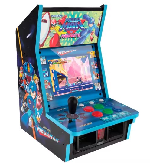 chollo CONSOLA EVERCADE ALPHA MEGA MAN BARTOP ARCADE - Versión España - Compatible todos cartuchos Evercade