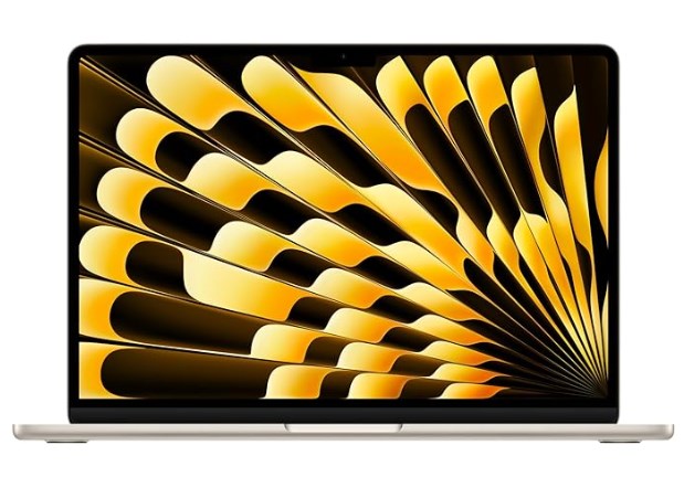 chollo Apple 2024 MacBook Air de 13 Pulgadas con Chip M3 de Apple: Pantalla Liquid Retina de 13,6 Pulgadas, 16 GB de Memoria unificada, SSD de 512 GB, cámara FaceTime HD a 1080p, Touch ID (Varios Colores)