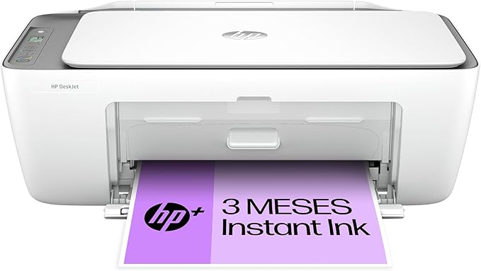 chollo HP DeskJet 2820e - Impresora Multifunción + 3 meses de impresión Instant Ink con HP+