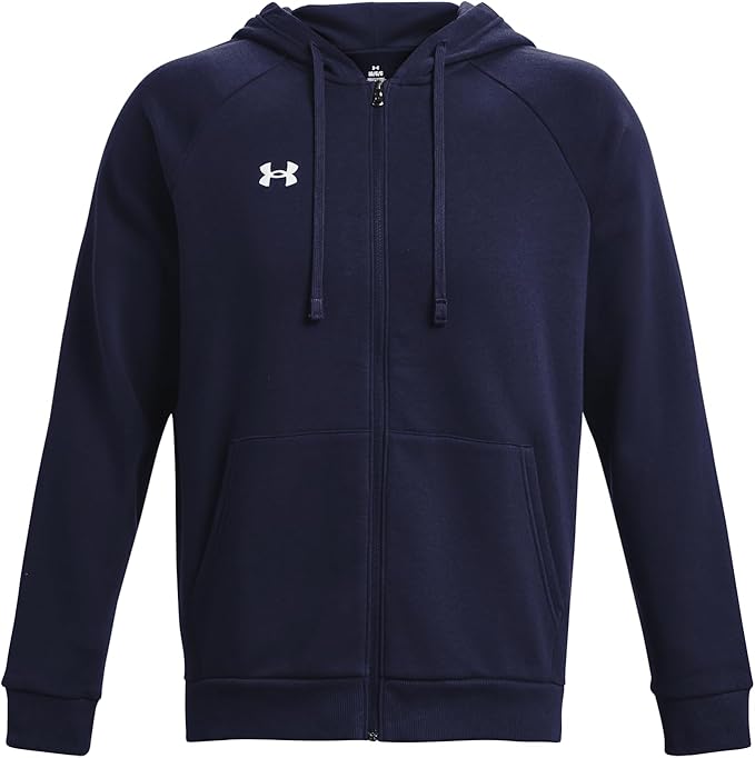 chollo Under Armour Sudadera con Capucha para Hombre UA Rival de Forro Polar con Cremallera Completa Tops