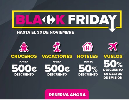 chollo Black Friday en Viajes Carrefour