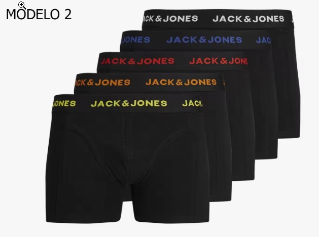 chollo Boxers Jack & Jones - Pack de 5