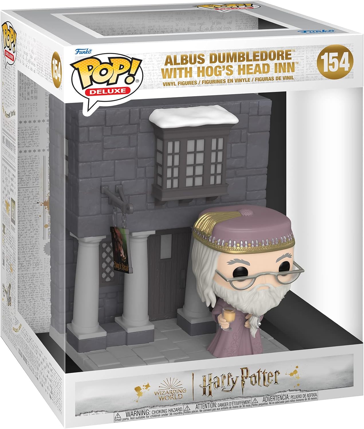 chollo Funko Pop! Deluxe: HP Hogsmeade - Hog's Head with Dumbledore