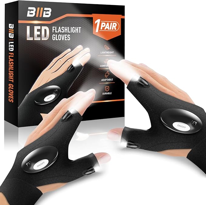 chollo Guantes LED Luminosos para Bricolaje