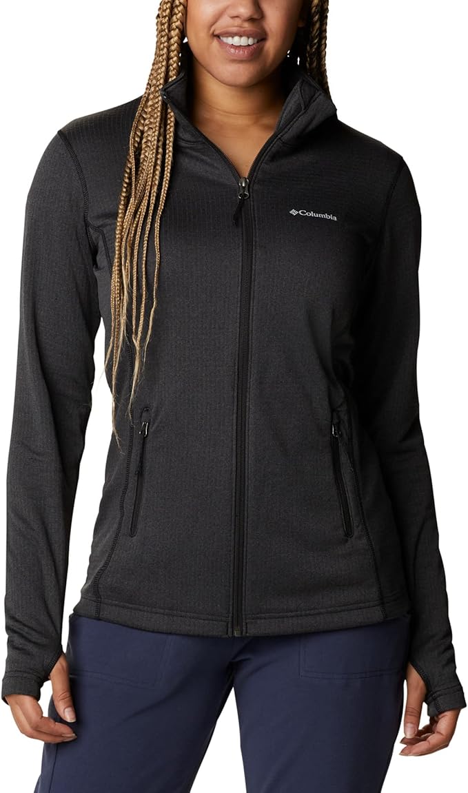 chollo Columbia Park View - Chaqueta polar con cremallera para mujer (Tallas XS a XL)