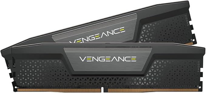 chollo CORSAIR VENGEANCE DDR5 32GB (2x16GB) DDR5 6000MHz CL30 AMD EXPO Intel XMP iCUE Memoria de Ordenador Compatible - Gris (CMK32GX5M2B6000Z30)