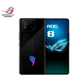 chollo ASUS ROG 8 5G, Smartphone para videojuegos con Snapdragon 8 Gen 3, Pantalla AMOLED de 6,78 pulgadas y 165Hz, carga rápida de 65W, NFC, ROG 8 Pro