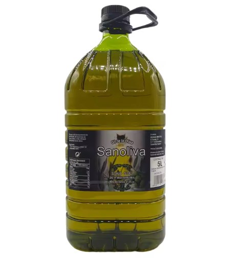 chollo Aceite de Oliva Suave - SANOLIVA - 5 Litros