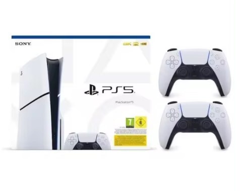 chollo Playstation 5 Slim (Lector), Chasis D, 1TB + 2 Mandos (Envío desde España)