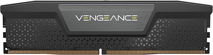 chollo Corsair VENGEANCE DDR5 32GB (2x16GB) 5600Mhz C36 Memoria per Desktop (Regulación de voltaje a bordo, perfiles XMP 3.0 personalizados, factor de forma compacto, para Intel) Negro