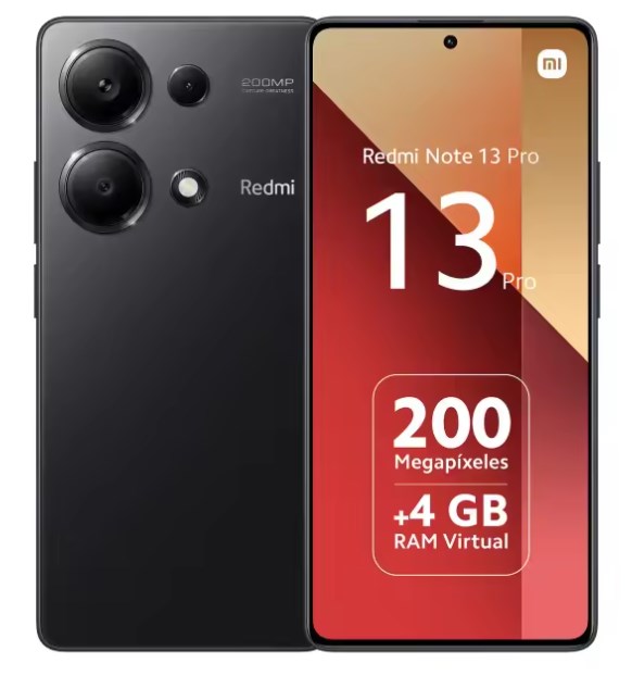 chollo Móvil Xiaomi Redmi Note 13 Pro 4G 8GB+256GB, Helio G99 Ultra, 6.67