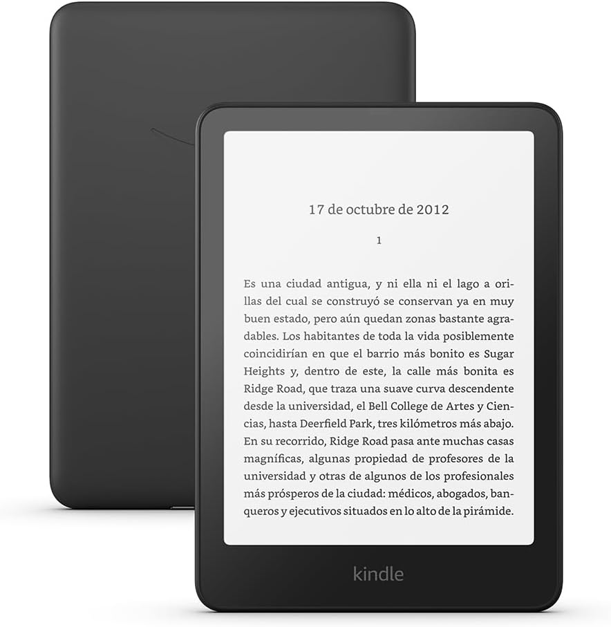 chollo Nuevo Kindle Paperwhite (16 GB) de Amazon | Nuestro Kindle más rápido, con una nueva pantalla de 7