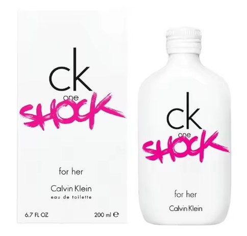 chollo Calvin Klein CK One Shock For Her, Perfume Eau de Toilette para Mujer, 200ML