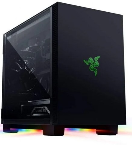 chollo Razer Tomahawk Torre Mini-ITX RGB Cristal Templado Negra