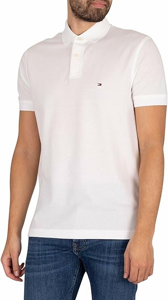 chollo Tommy Hilfiger Polo de Manga Corta Hombre Regular Fit con Botones