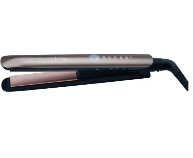 chollo Remington Plancha De Pelo Profesional Keratin Therapy Pro S8590 | Queratina Y Aceite De Almendras, Placas Flotantes Extralargas, Revestimiento De Cerámica, Control Digital, 5 Niveles De Temperatura Hasta 230°C para un Acabado Profesional