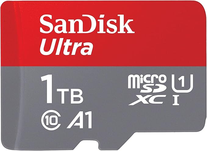 chollo SanDisk 1TB Ultra, Tarjeta de memoria microSDXC, hasta 150 MB/s + adaptador SD