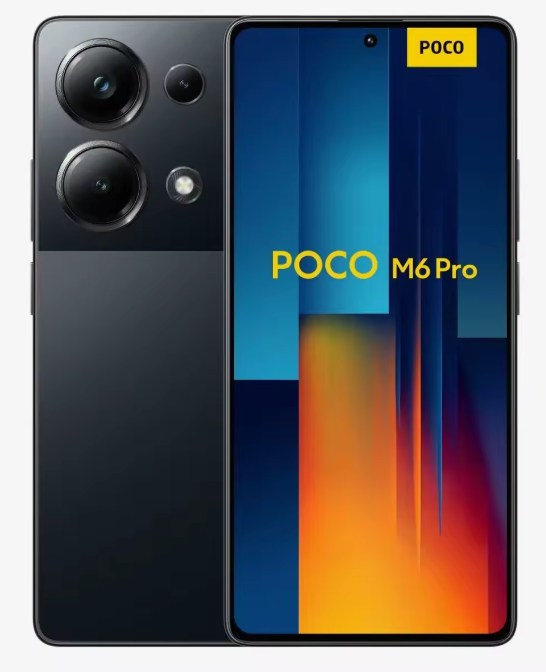 chollo POCO M6 Pro 8GB+256GB NFC Smartphone Helio G99 Octa Core 6.67'' 120Hz AMOLED Display 64MP Triple Camera 67W Turbo Charging 5100mAh Battery-EU Version