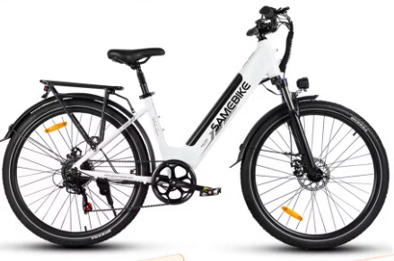 chollo Samebike RS-A01 Pro bicicleta eléctrica montaña 500W, Batería extraíblde de 36V 15Ah, 27,5 pulgadas MTB ebike para adultos, 7 Velocidades, Alcance máxima de 90KM