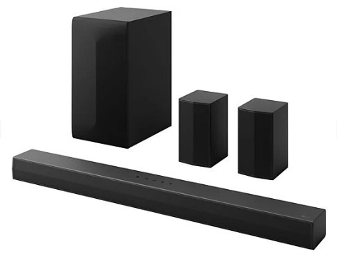 chollo Barra de sonido - LG S60TR, Bluetooth, 440 W, 5.1 canales, Dolby Digital y DTS, Negro