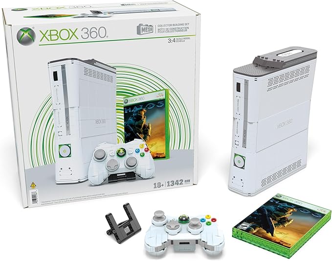 chollo MEGA Juego de Bloques Xbox 360  con réplica de videojuego HALO 3 - 1309 piezas