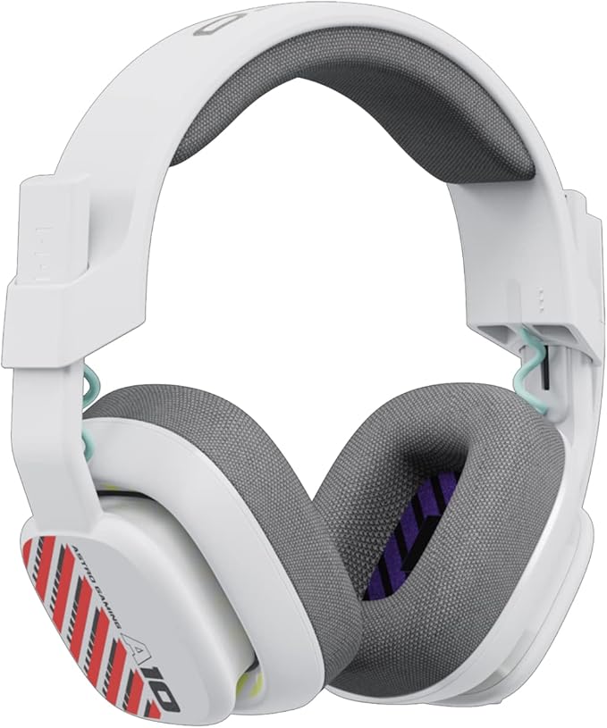 chollo ASTRO A10 Auriculares Gaming Gen 2 con Cable - Cascos Over-ear para gaming con micrófono giratorio para silenciar, transductores de 32 mm, compatibles con Xbox, PC - Blanco