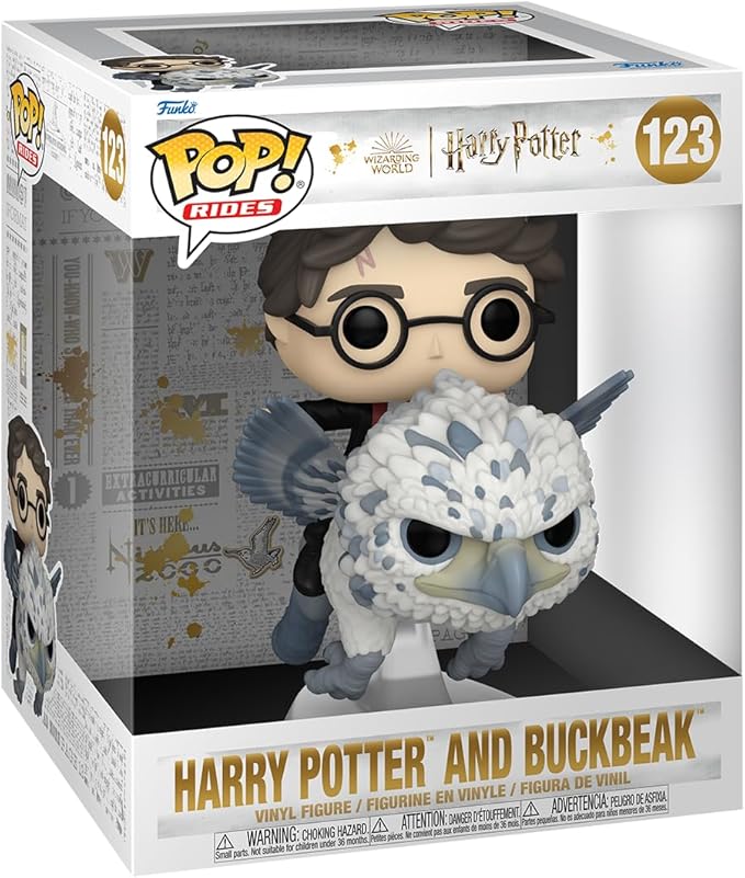 chollo Funko Pop! Rides Deluxe: Harry Potter Prisoner of Azkaban - Harry & Buckbeak