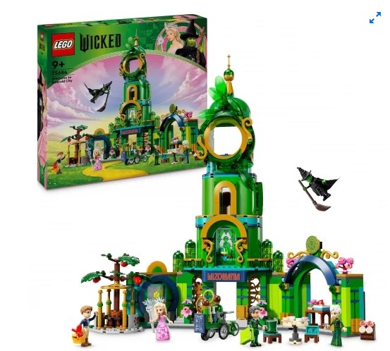 chollo LEGO Wicked Bienvenidos a Emerald City, Juegos de Construcción